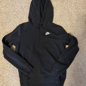 Nike Women's Black Hoodie Size Small